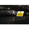 TRAFFIC SIGNS - CAUTION FLOOD AHEAD 450X600MM