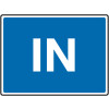 450 X 600MM IN CLASS 1 REFLECTIVE TRAFFIC SIGN (POST)