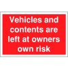 VEHICLES AND CONTENT ARE LEFT