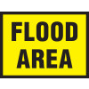 FLOOD AREA STANCHION SIGN - STANCHION SIGN