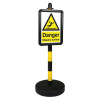 TEMPORARY WINTER SIGN KIT - SLIPPERY SURFACE