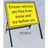 HEAVYDUTY TEMPORARY WINTER SIGN KIT - VEHICLE