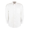 MENS L/S OXFORD SHIRT - WHITE - 14.5