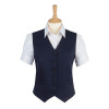 BT CONCEPT 2233 LADIES OMEGA 6 BUTTON WAISTCOAT - NAVY - 14R