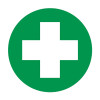 FIRST AID HELMET STICKER (X50)