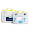 DOUBLE EYE WASH STATION IN BLUE AURA3 BOX - COMPLETE