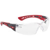 BOLLE RED RUSH+ K&N RATED SAFETY SPECTACLE-CLEAR
