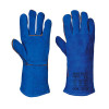 14" WELDERS CUT LEVEL 2 GAUNTLET-BLUE