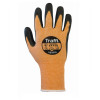 TRAFFI TG3210 X-DURA METRIC PU CUT LEVEL B SAFETY GLOVE-ORANGE-L/9