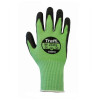 TRAFFI TG5210 X-DURA METRIC PU CUT LEVEL C SAFETY GLOVE-GREEN-L/9