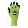 TRAFFI TG6240 MICRODEX NITRILE LXT CUT LEVEL E SAFETY GLOVE-GREEN-L/9