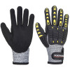 ANTI IMPACT CUT RESISTANT CUT LEVEL C GLOVE-GREY/BLACK-L/9