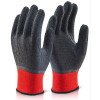 MULTI-PURPOSE CUT LEVEL A LATEX COATED GLOVE-BLACK-L/9