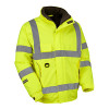 ROKWEAR CHURT HI-VIS BOMBER JACKET - YELLOW - XS