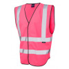HI-VIS WAISTCOAT (NC) - PINK - 4XL