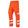 ROKWEAR DURFORD HI-VIS CARGO TROUSER - ORANGE - 50S