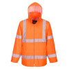 LIGHTWEIGHT WATERPROOF HI-VIS JACKET - ORANGE - 5XL