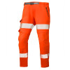 LEO STARCROSS CLASS 2 WOMENS STRETCH WORK TROUSER-ORANGE-10R