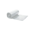 WHITE LIGHT DUTY SWING BIN LINERS 13X23X28 (X1000)