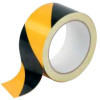 PVC SELF ADHESIVE HAZARD TAPE BLACK/YELLOW 50MM x 33M