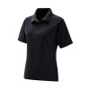 ROKWEAR PREMIUM LADIES FITTED POLO SHIRT - BLACK - 4XL