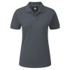 PREMIUM LADIES FITTED POLO SHIRT - GRAPHITE - 4XL