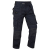 PREMIUM MULTIPOCKET TRADESMAN TROUSER - BLACK - 48S