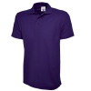 CLASSIC POLO SHIRT - PURPLE - XS