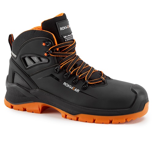 Lion Safety ROKWEAR SHALE S3 SRC WR WATERPROOF BOOT BLACK 10